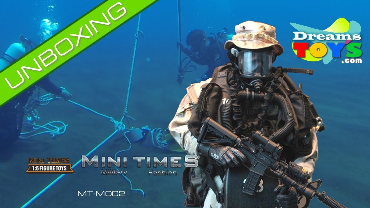 Unboxing  Figura escala 1/6 USSOCOM  Navy Seal UDT AGA Mask Version