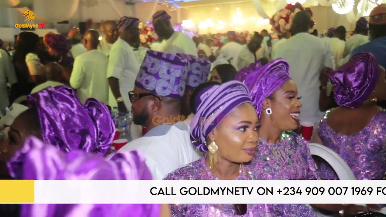 LAGOS BIG BOY, APOPO SHUT DOWN LAGOS WITH CLASSICAL WEDDING WITH K1 DE ULTIMATE IN THE MOOD
