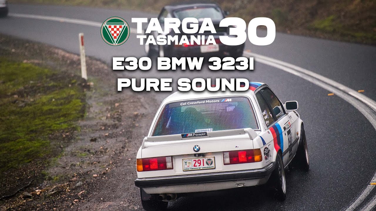TARGA Tasmania 2022 Tour - e30 BMW 323i, Pure Sound