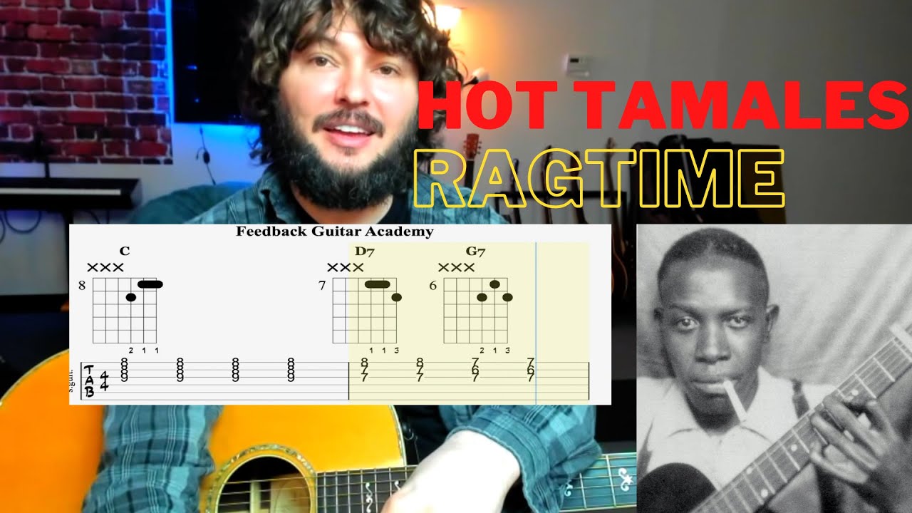 Robert Johnson Guitar Lesson -They're Red Hot (Hot Tamales)