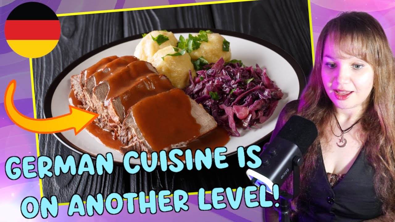 REACTION TO THE BEST GERMAN FOOD WHAT TO EAT IN GERMANY | GERMANY REACTION