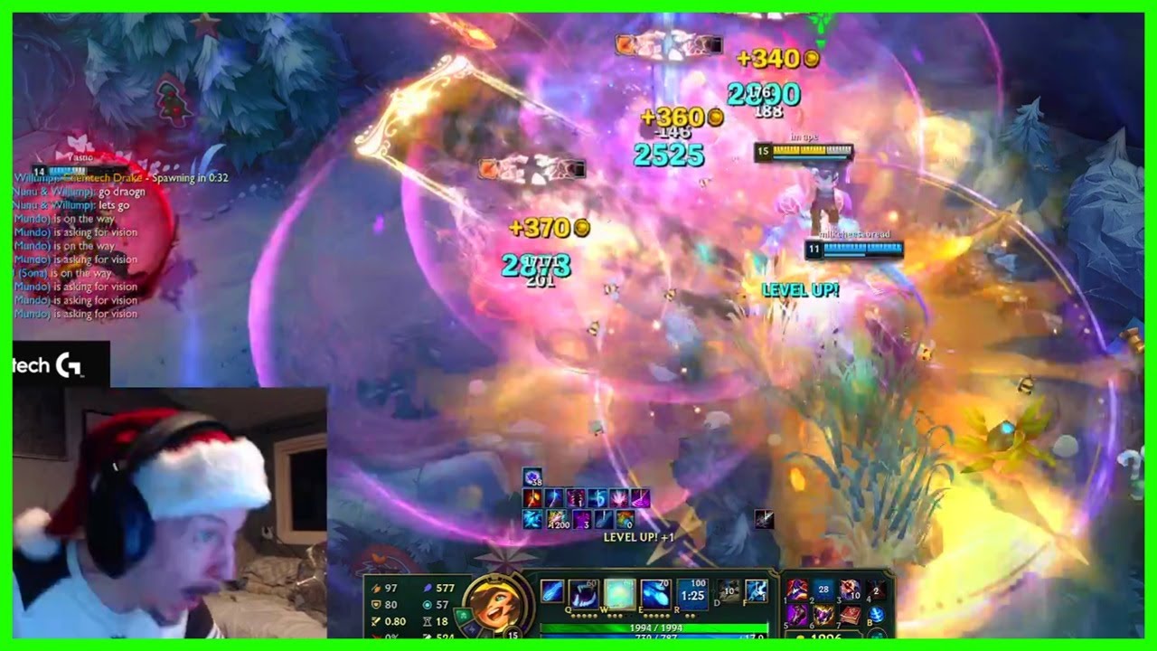 Correct Christmas Light Show - Best of LoL Streams 2766