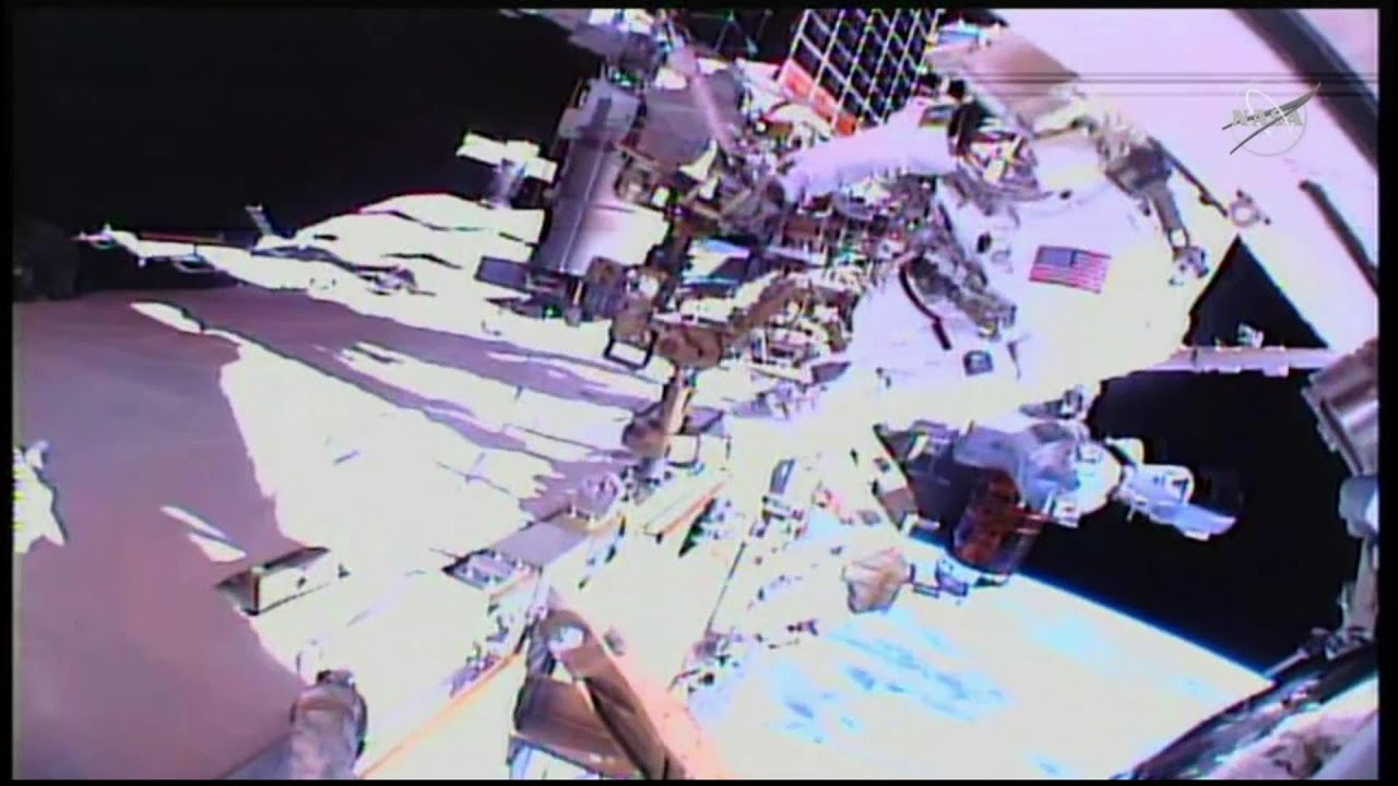 S6 Battery Upgrade 1: Cassidy & Behnken - U.S. EVA 65
