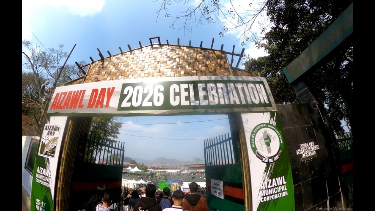 Aizawl Day 2026  tawp ni ah ka leng lut
