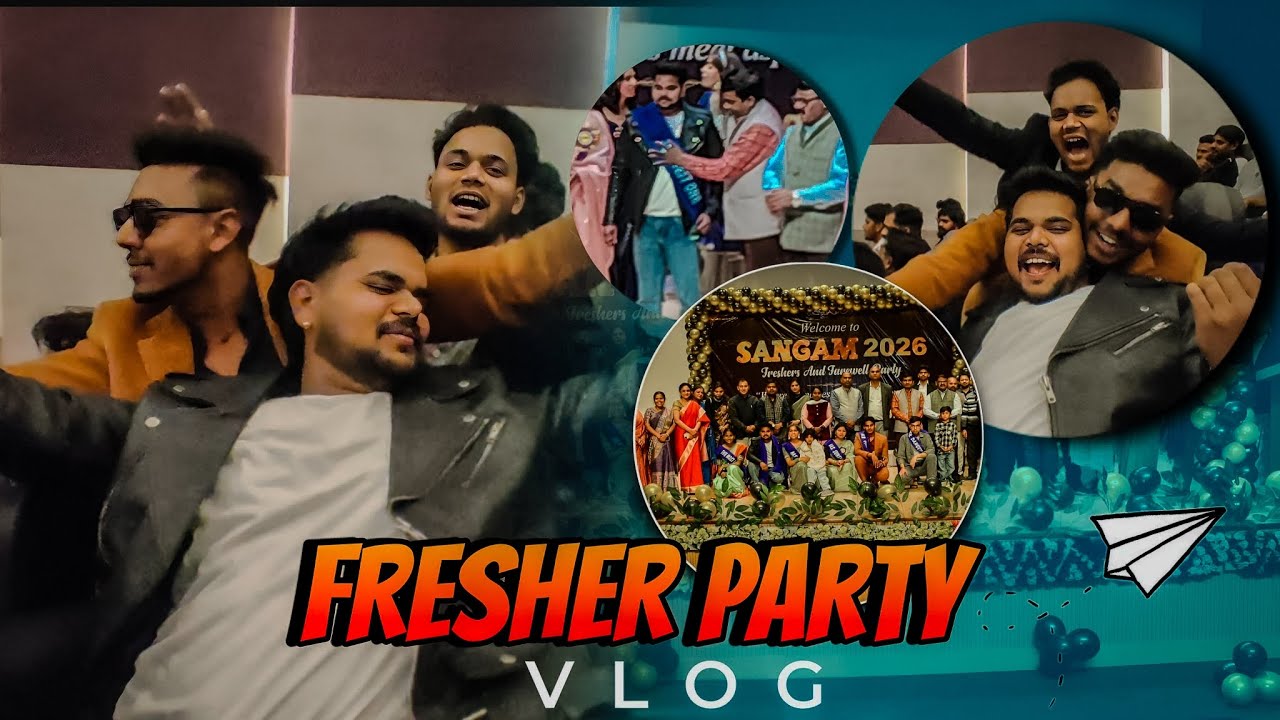 Raja Mahendra Pratap Singh University Aligarh Fresher Party 2026 Vlog | SANGAM 2026 | Vlog
