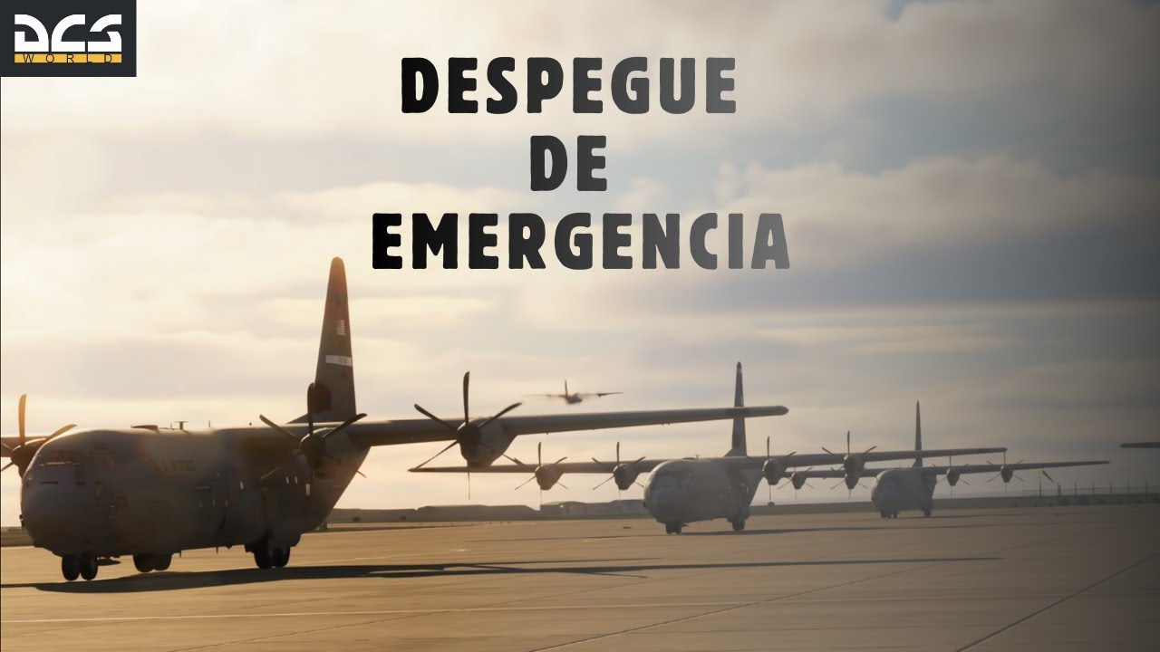DCS | C-130J Despegue de emergencia. | Survival Launch