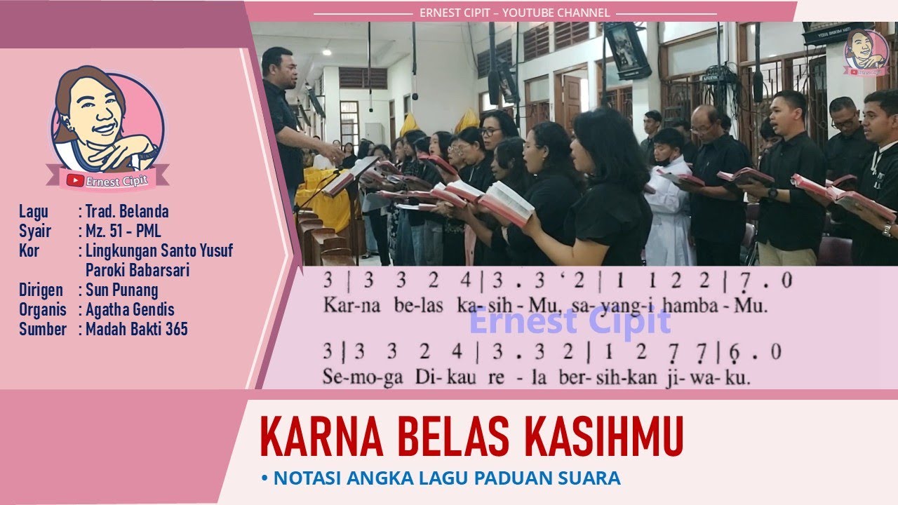 Karna Belas KasihMu |  Lagu Prapaskah | Madah Bakti 365