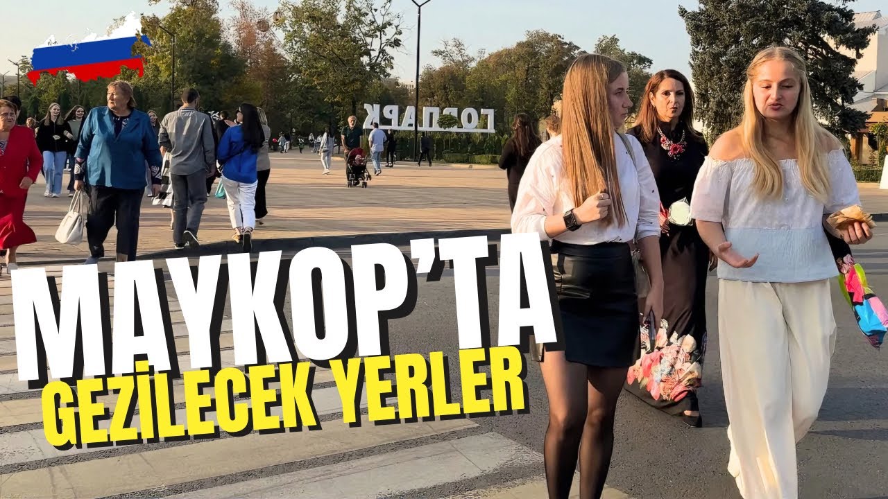 Maykop Gezilecek Yerler 🇷🇺-Adige Cumhuriyeti Rusya Seyahat Vlogu