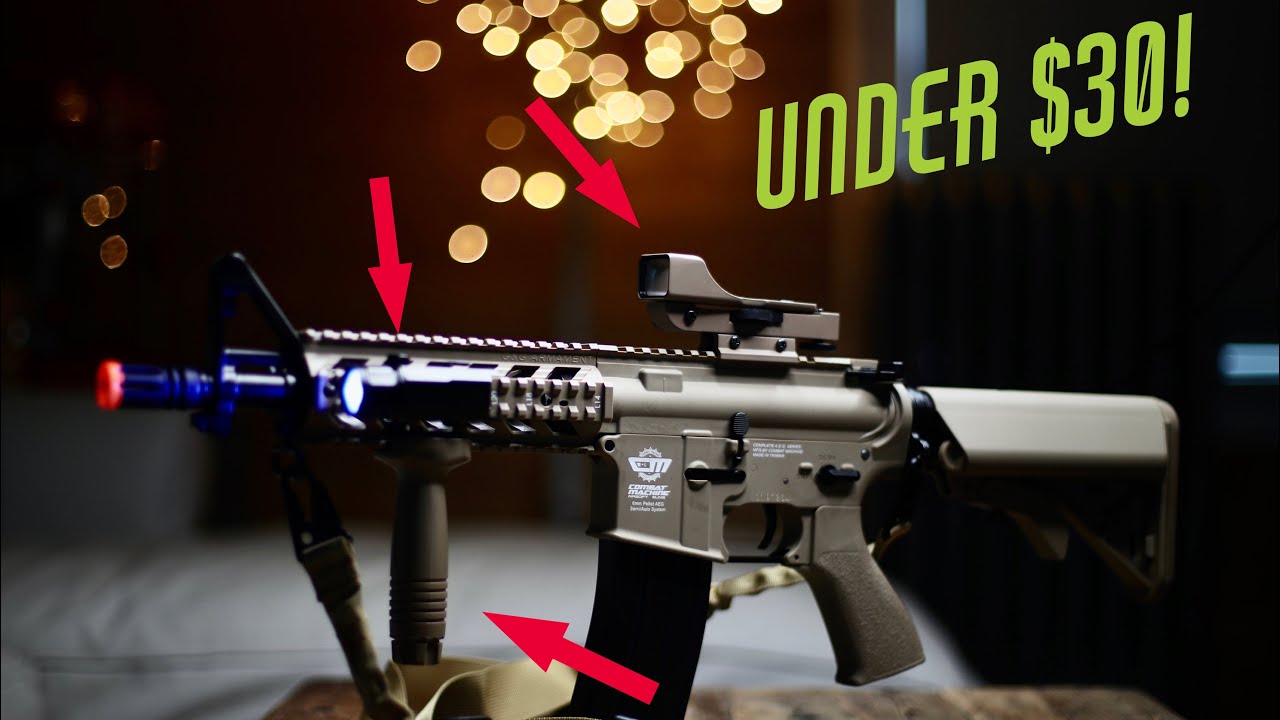 5 ACCESSORIES UNDER $30 EACH FOR YOUR AIRSOFT RIFLE