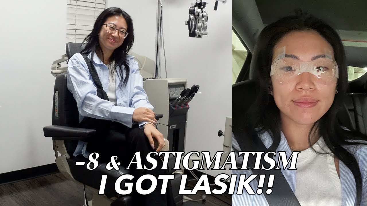 MY LASIK EXPERIENCE VLOG: (I had -8 prescription)