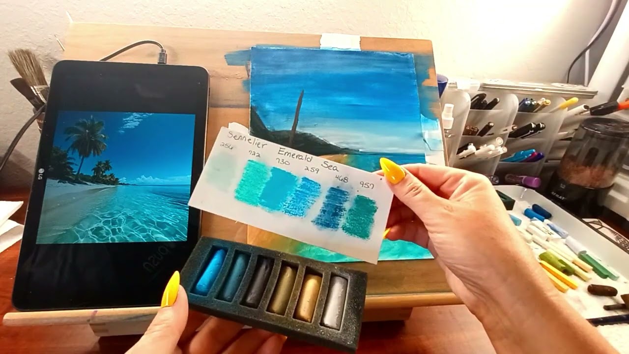 Let's play with pastels together!