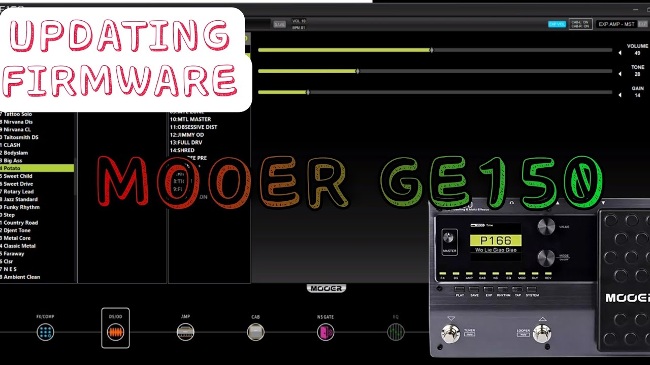 SOFT SOUND EP.1 | Update Firmware ก่อนใช้งาน MOOER GE150 |