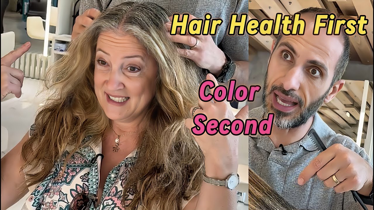 💇‍♀️✨ Hair Health First, Color Second! 🎨