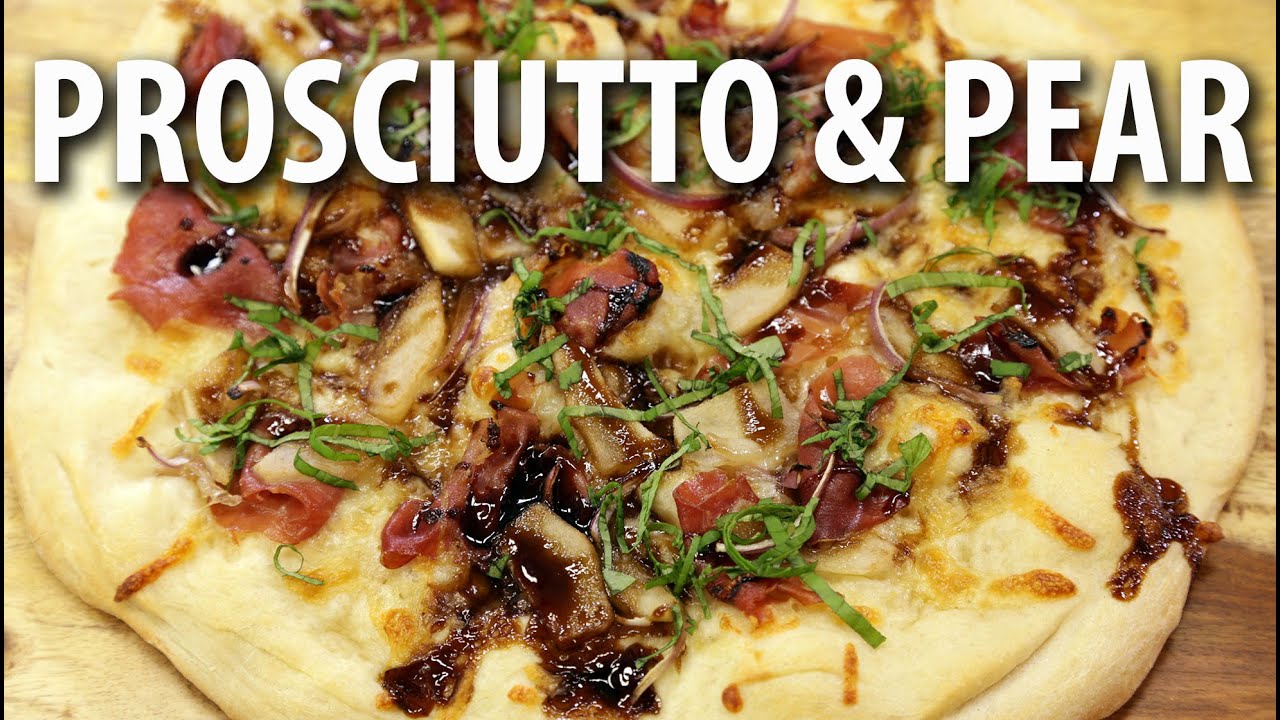 Prosciutto & Pear Pizza - Lemon Balsomic Glaze  - BIG MEAT SUNDAY