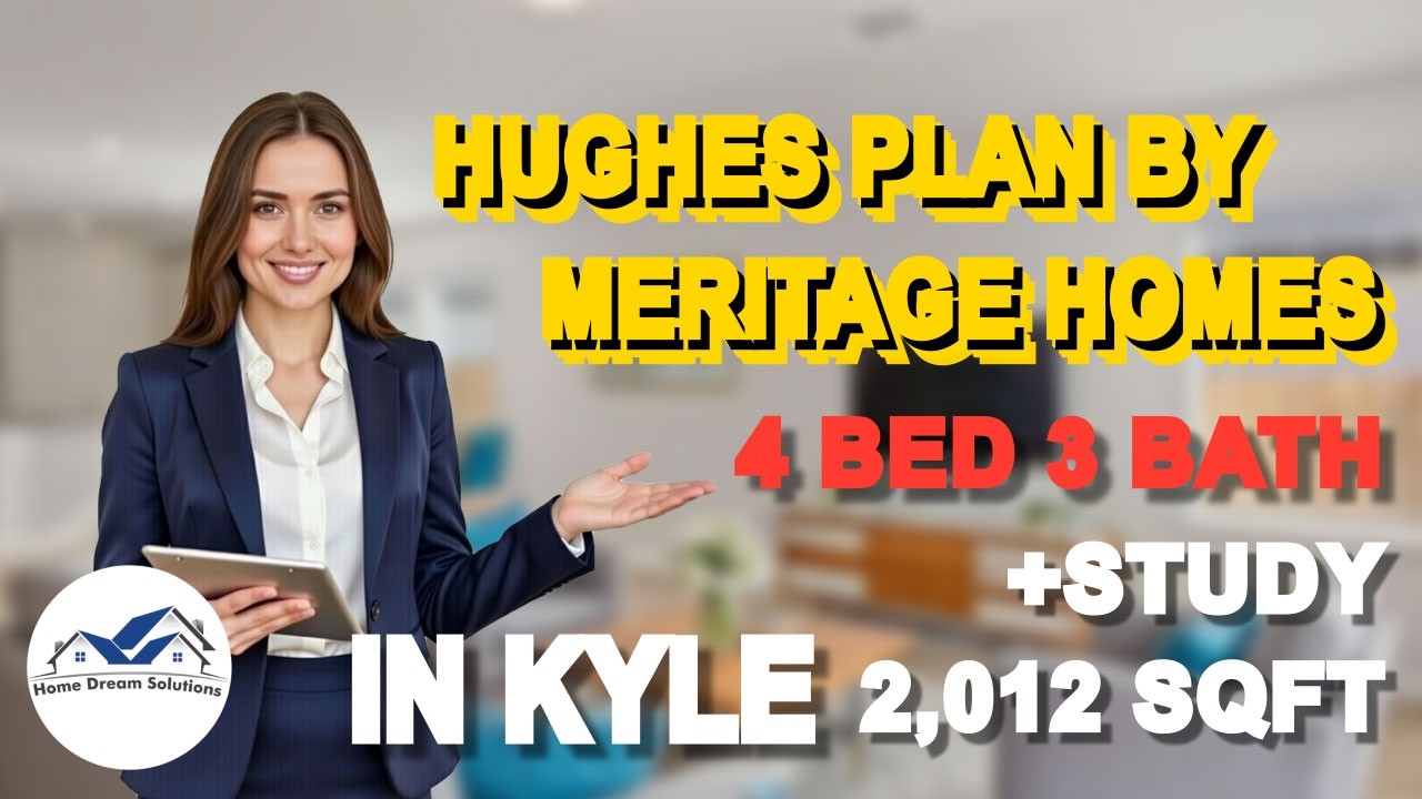 Hughes Plan by Meritage Homes in Kyle, TX | Waterstone Crossing Community