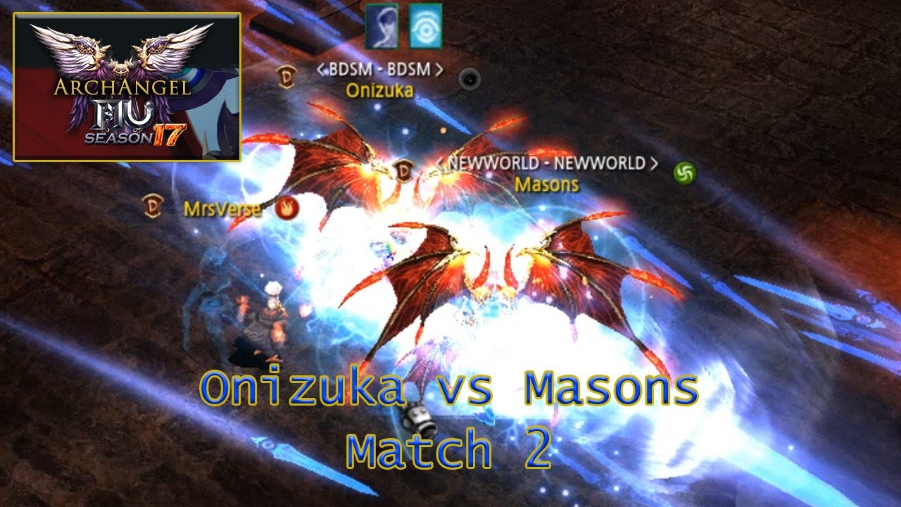 Onizuka (Top 23) vs Masons (Top 13) - Match 2 Archangel MU 17.2