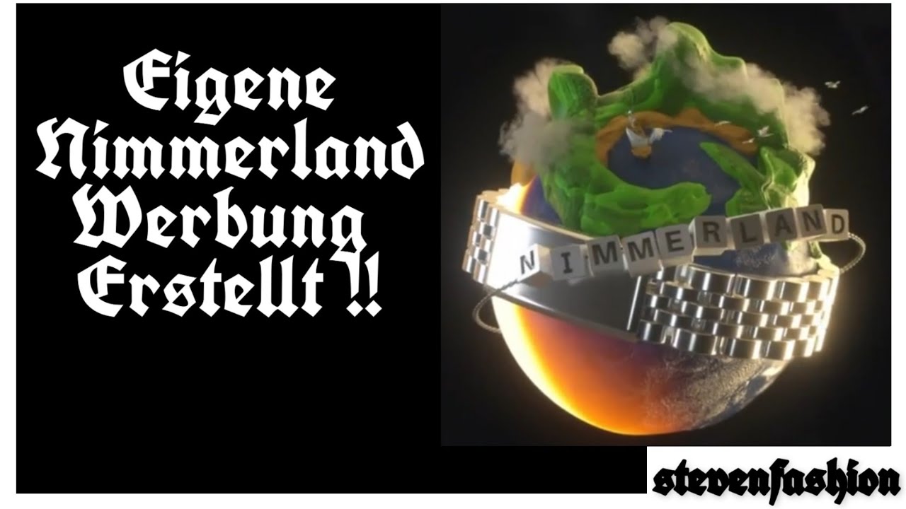 Nimmerland Werbung nachgestellt ! 🔥