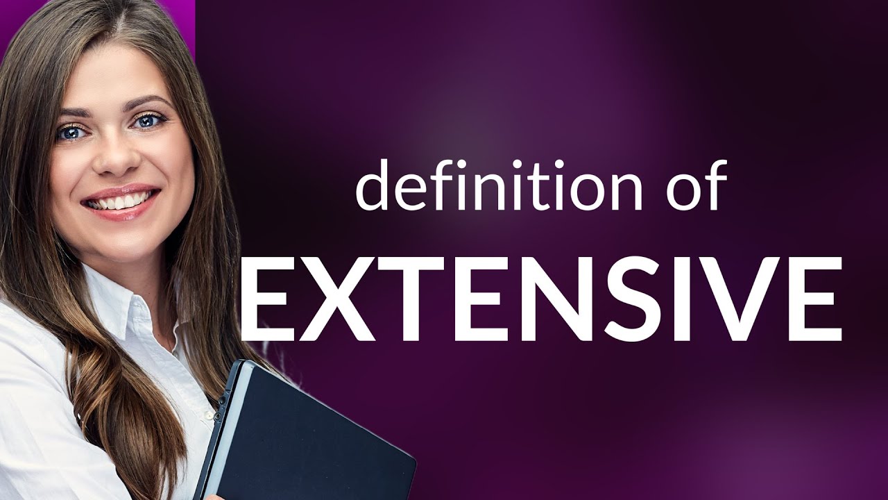 Extensive | EXTENSIVE meaning