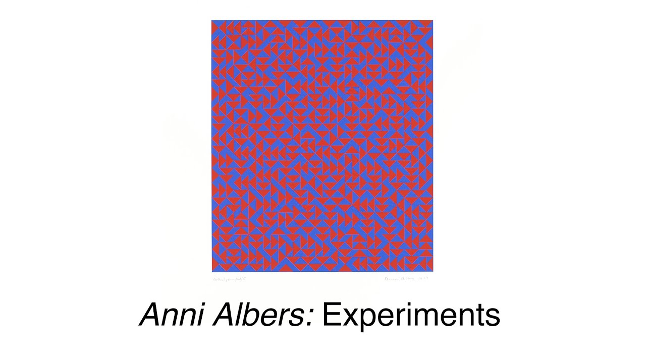 Anni Albers: Experiments