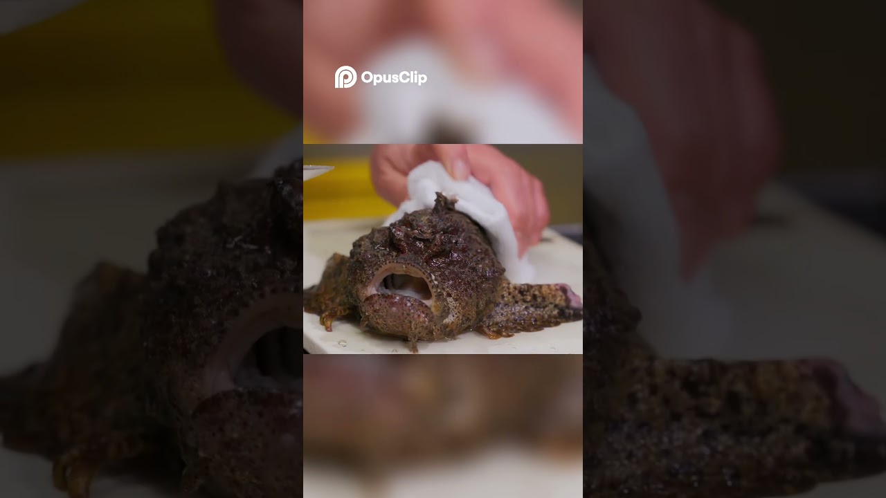 Preparing Deadly Stonefish 😬