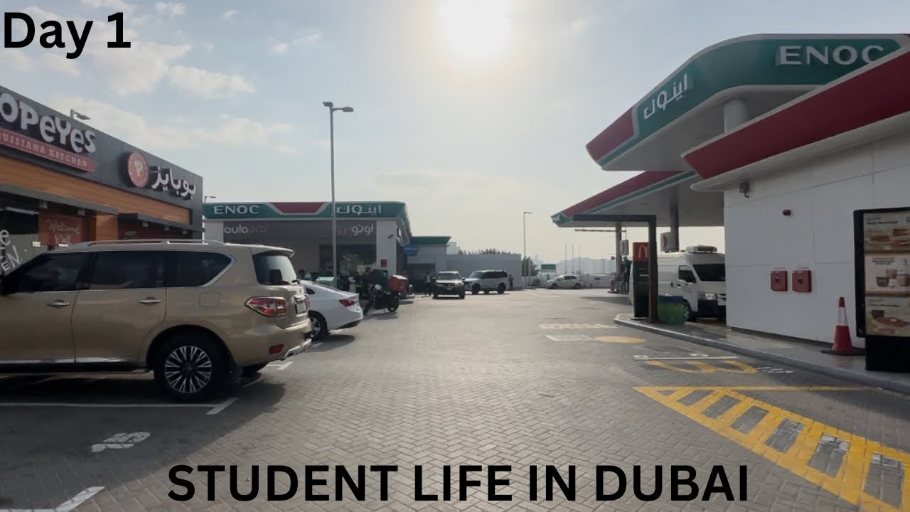 Indian student exploring Dubai !!