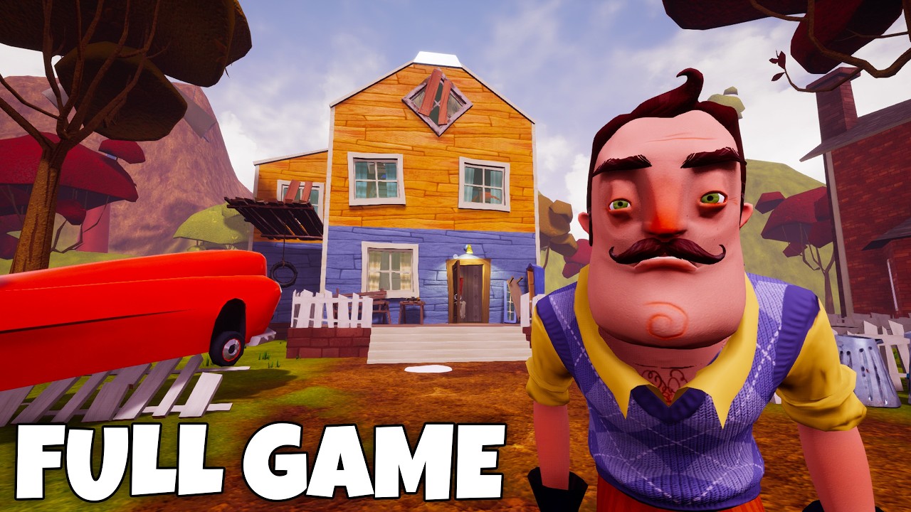 Hello Neighbor - Hello Basic Neighbor | Full Game Walkthrough