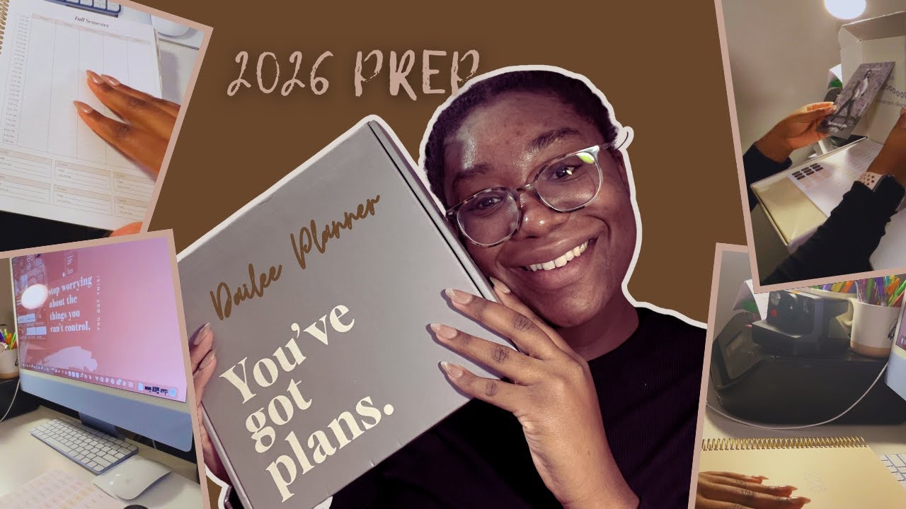 Prepare for 2026 with me (Part 1) | Dailee Planner