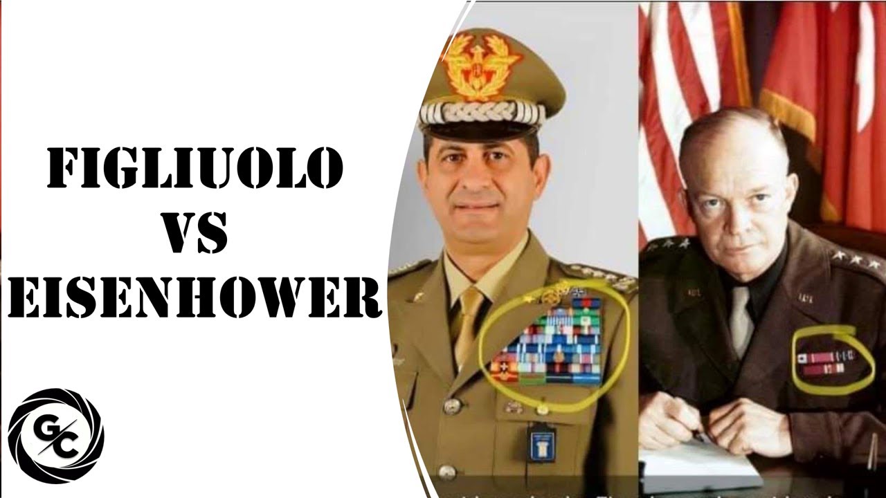 Perché è da ingenui confrontare i nastrini di Figliuolo con quelli di Eisenhower ?