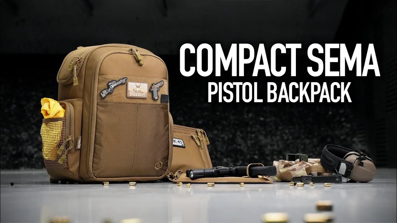 SAVIOR EQUIPMENT COMPACT SEMA PISTOL BACKPACK