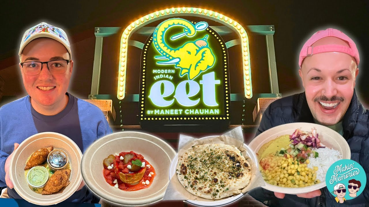 Disney World's NEW Indian Restaurant! | eet By Maneet Chauhan Review!