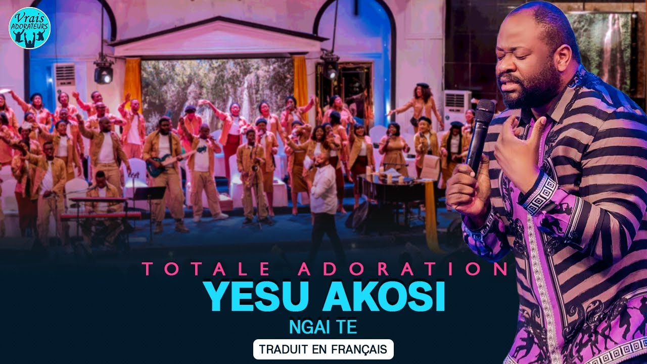 Pasteur Moise Mbiye - Yesu akosi ngai te | Totale Adoration 2024 | + Traduit en Français