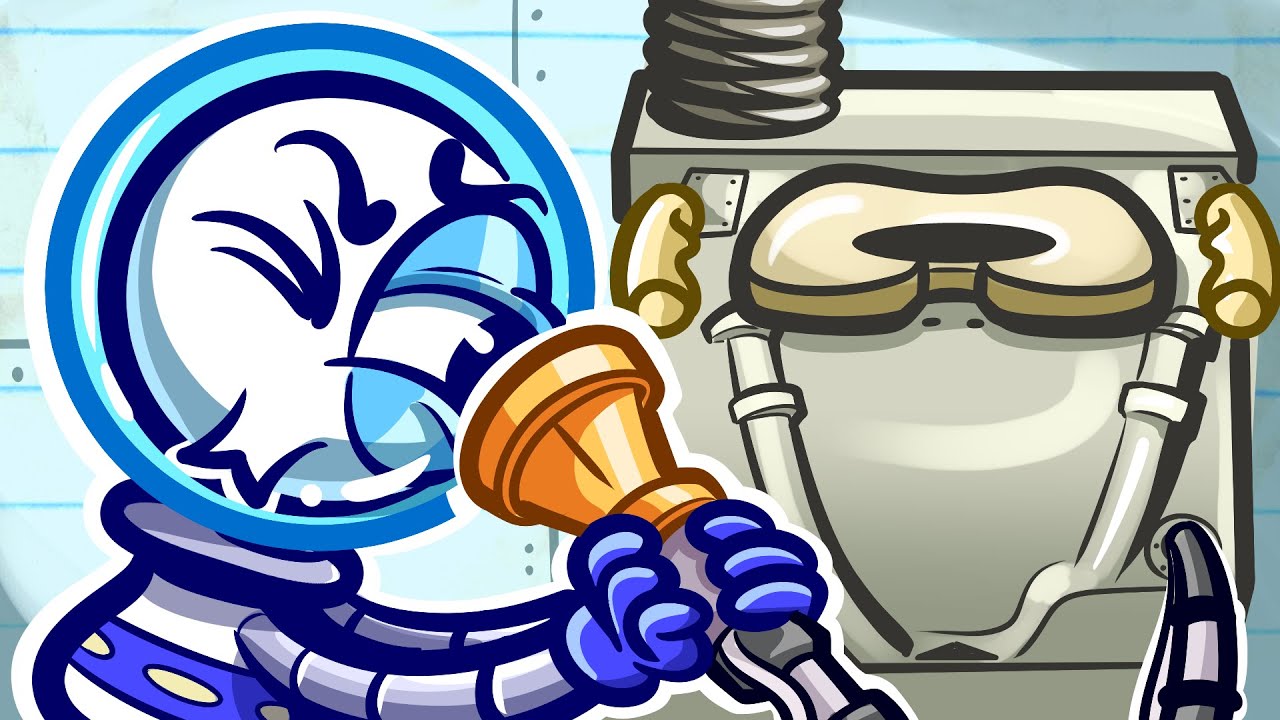 Bathroom For Improvement | Pencilmation Cartoons!