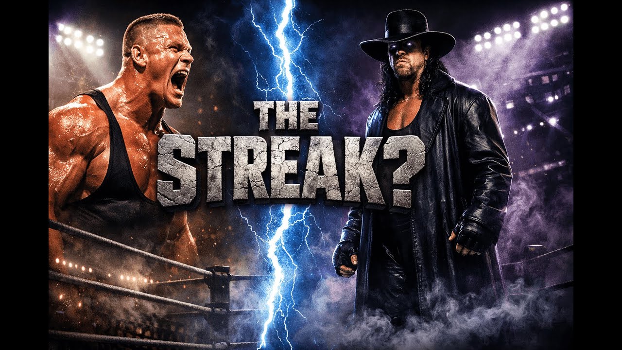 Brock Lesnar vs. The Undertaker: THE END OF THE WORLD! 😱 (The Streak is Over) #TheUndertaker #wwe