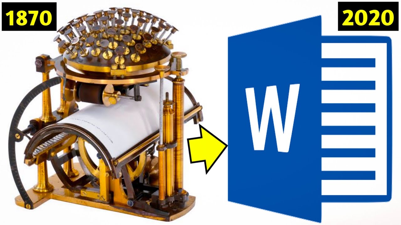 Evolution of Word Processing 9 BC - 2020 | History of Word Processors, Documentary video