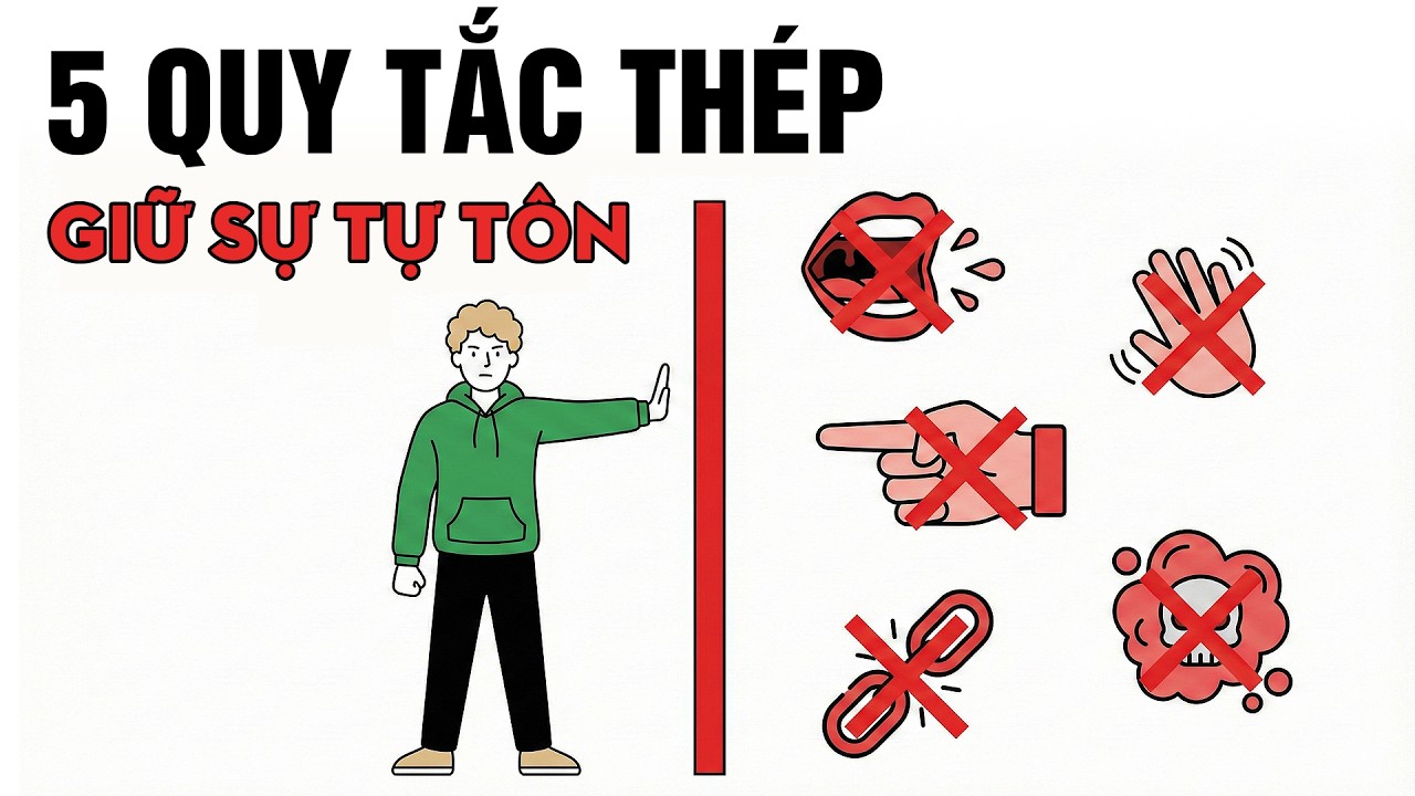 5 Kiểu Thiếu Tôn Trọng Bạn Đừng Bao Giờ Dung Thứ (Quy Tắc Thép) | Nâng Cấp Chính Mình