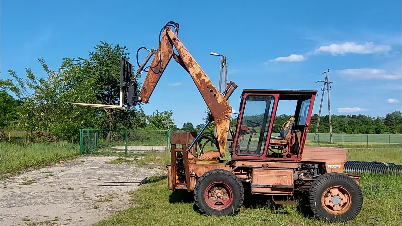 TIH 445 nowe życie widły do palet