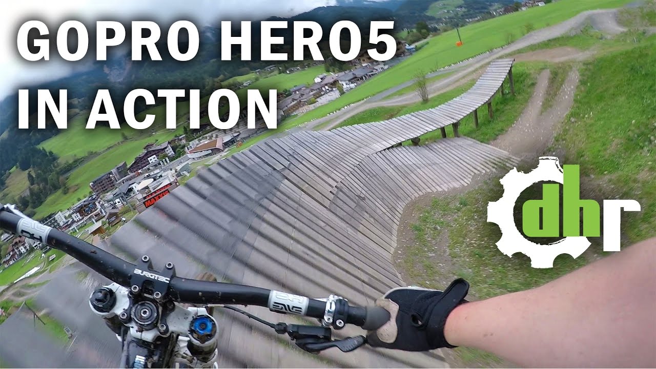 GoPro Hero5 Black: Mountain Bike Park Leogang. Video Stabilization, Wind Noise