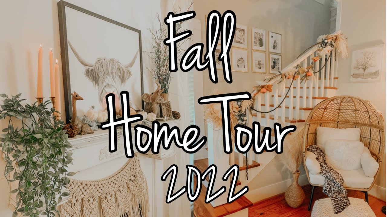 FALL HOME TOUR 2022 | 1902 CRAFTSMAN HOME TOUR | HOW I DECORATED OUR HOME FOR FALL + HALLOWEEN 🎃🍂