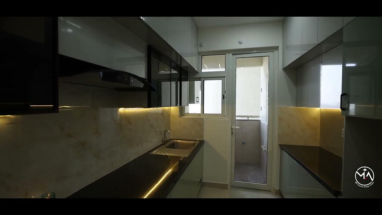 Modern 3BHK Apartment at Auro Reality | MA Interior Design Studio
