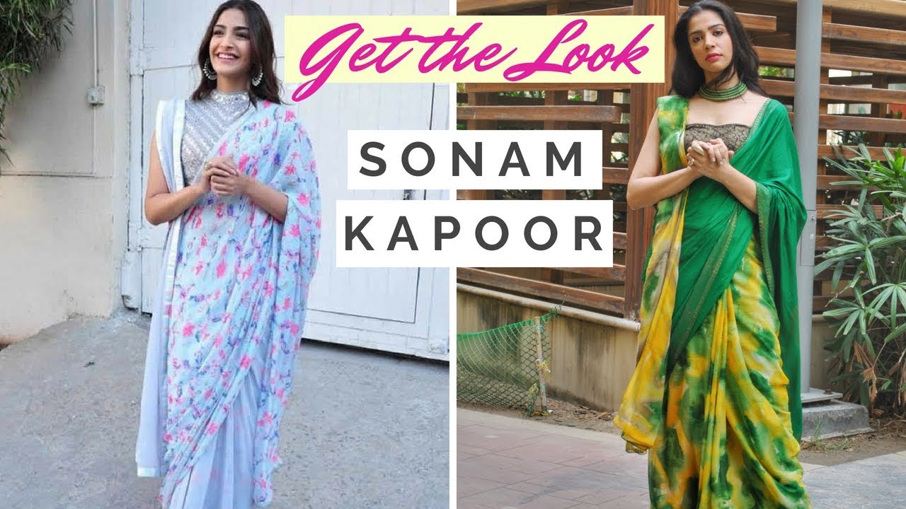 How to Wear Sonam Kapoor Double Pallu Saree | New Style of Saree