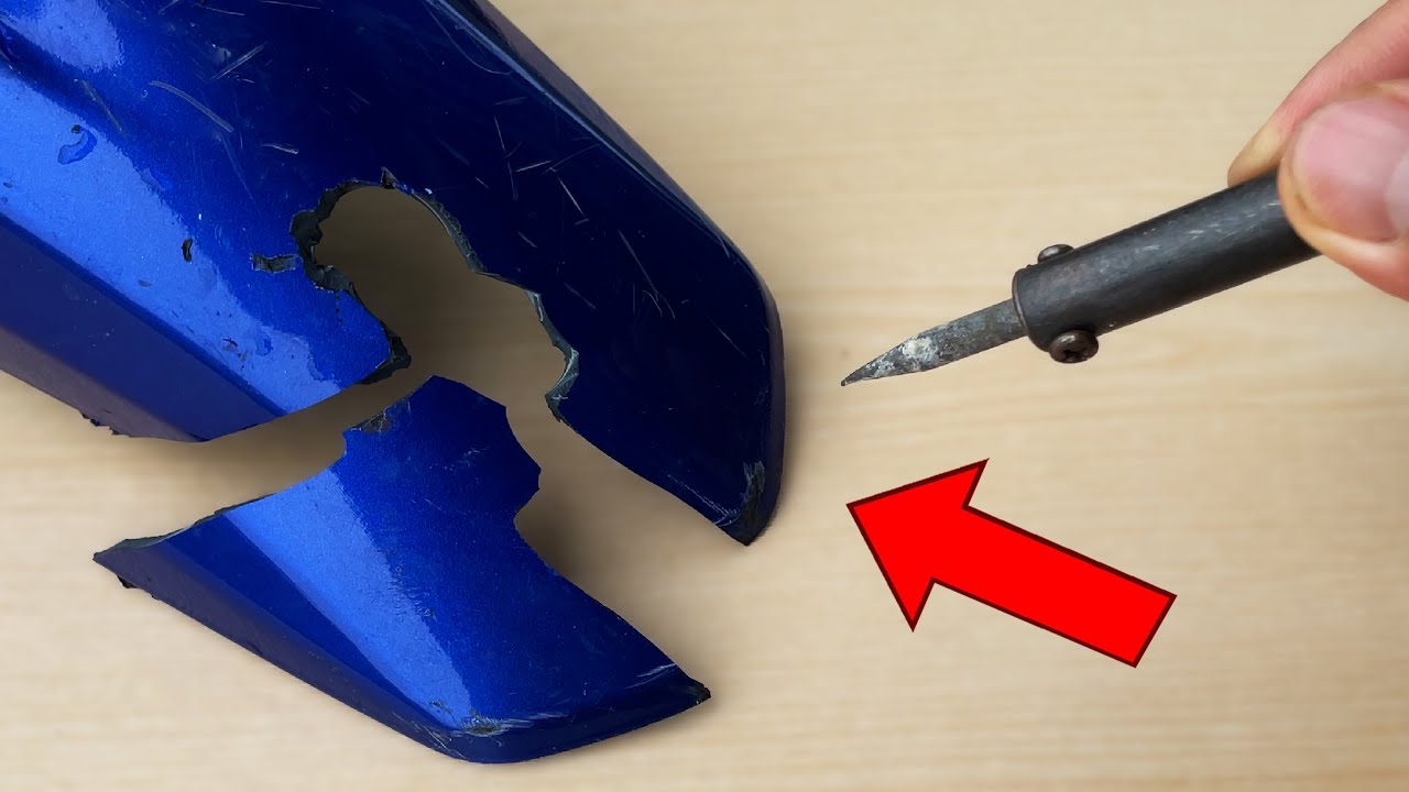 60-Year-Old Auto Mechanic's Shocking Intelligent Plastic Repairing Technique!