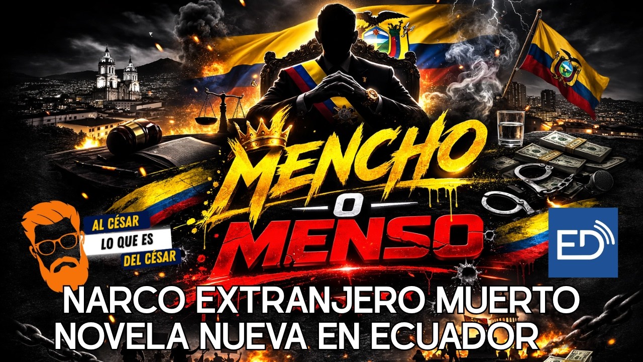 🟠Al César lo que es del César🟠NARCO EXTRANJERO MUERTO, NOVELA NUEVA EN ECUADOR⚠️