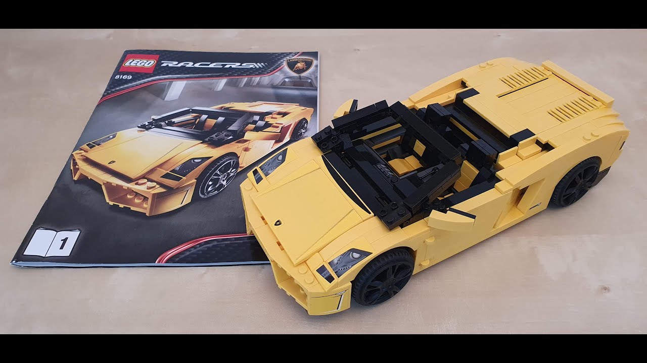 LEGO Lamborghini Gallardo LP 560-4 | Speed Build & Review #8169 #LoveBricks