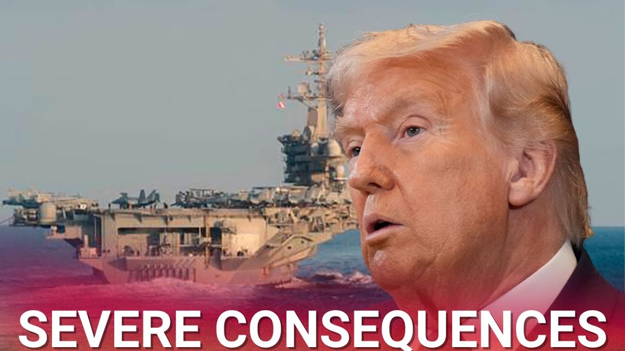 ‘Military consequences’: Trump’s chilling warning to Iran over laying mines in the Strait of Hormuz