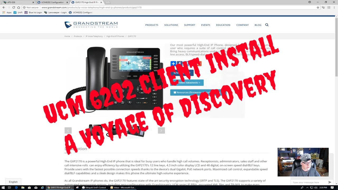 UCM 6202 Client Install - a voyage of discovery - EP-217