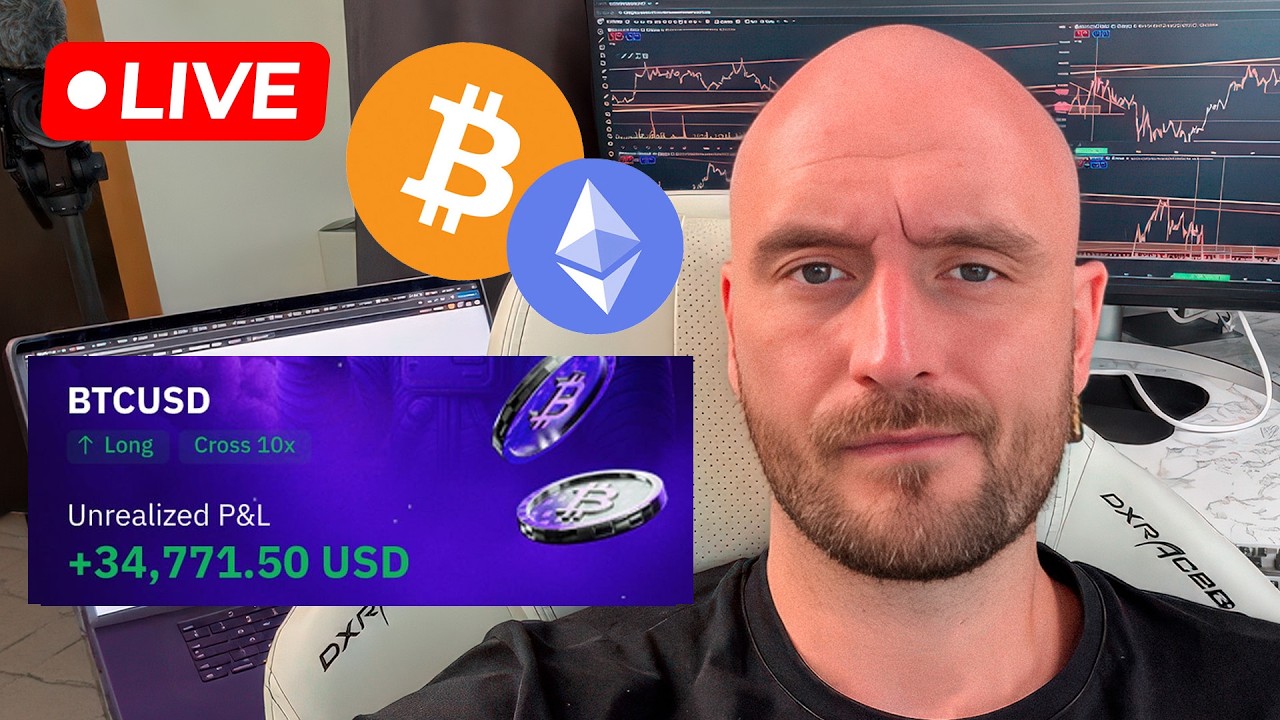 🚨 $500,000 LIVE TRADING!!!! AI BUBBLE IS ABOUT TO BURST!!!