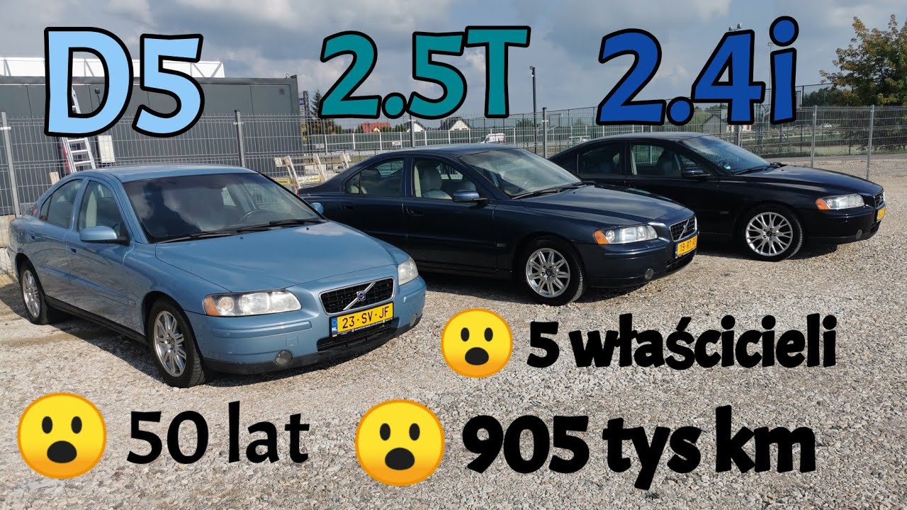 Volvo🇸🇪 = ✅D5✅ vs ✅2.5 T✅ vs ✅2.4i✅ 💥 Pomagam wybrać najlepszy silnik 💥