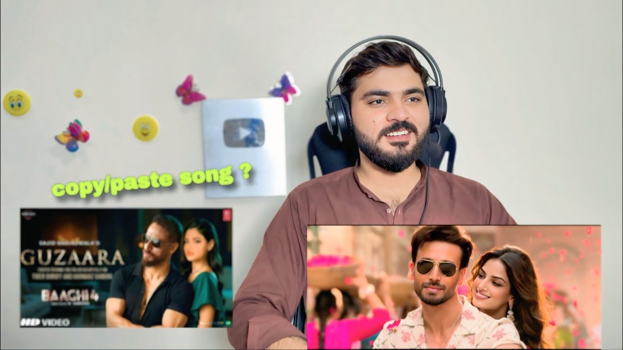 Baaghi 4 Guzaara (Song) Reaction | Tiger Shroff, Harnaaz Sandhu | Josh Brar, Parampara, Sajid N