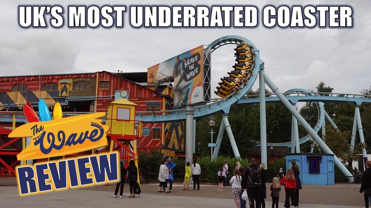 Wave Review, Drayton Manor Intamin Looping Coaster | UK's Most Underrated Coaster