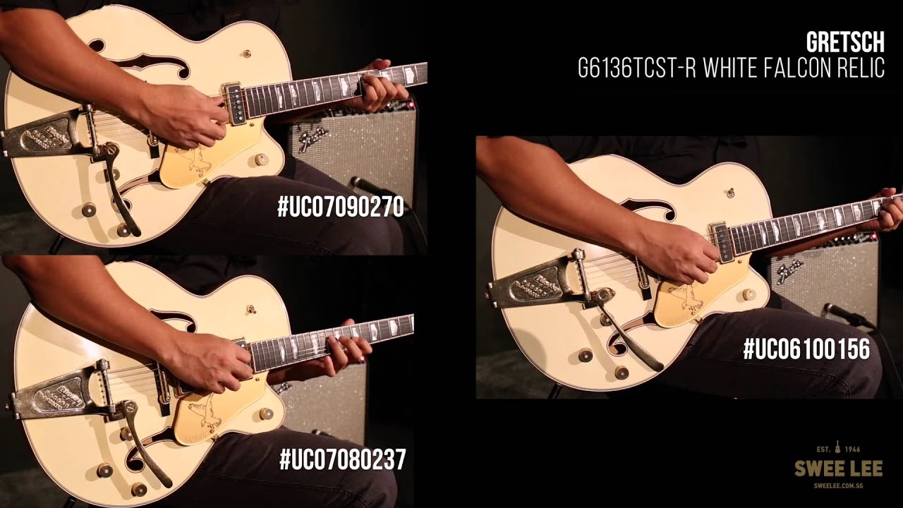 Quick Riffs: Gretsch Custom Shop G6136TCST-R White Falcon Relic